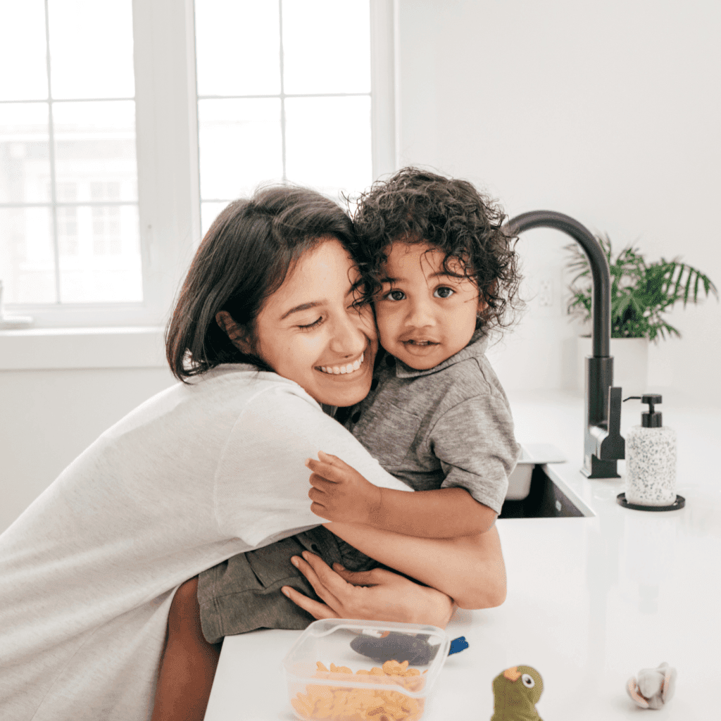 Nanny and child